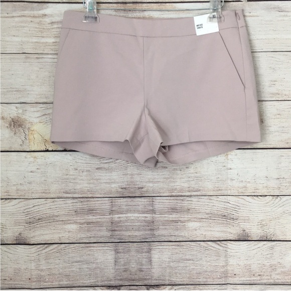 Express Pants - Express High Waist Light Pink Shorts
